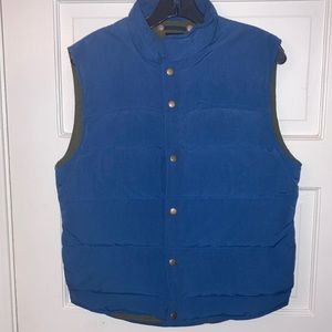 Jack Spade NY Men's Warren Street Vest Size S Small Blue and Green
